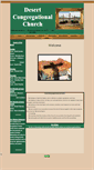 Mobile Screenshot of desertcongregationalchurch.org